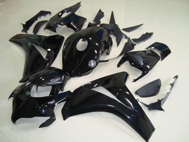 Tudo Preto & Sem Decalques Carenagem Moto Honda CBR 1000RR 08-11 Tudo Preto & Sem Decalques Carenagem Moto Honda CBR 1000RR 08-11