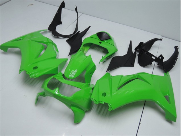 Verde Abs Kit Carenagem & Plásticos Moto Kawasaki EX250 08-12