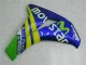 Verde Azul Carenagem Moto Honda CBR 1000RR 08-11