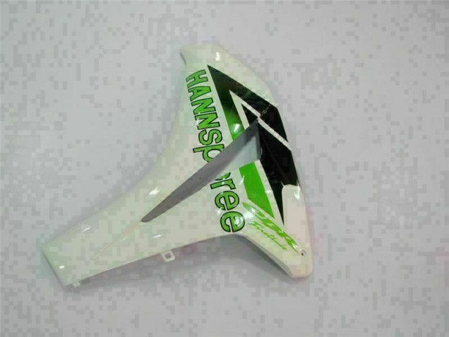 Verde Branco Carenagem Moto Honda CBR 1000RR 08-11 Verde Branco Carenagem Moto Honda CBR 1000RR 08-11