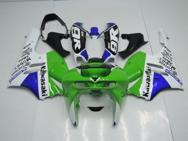 Verde Branco Carenagem Moto Kawasaki ZX9R 94-97