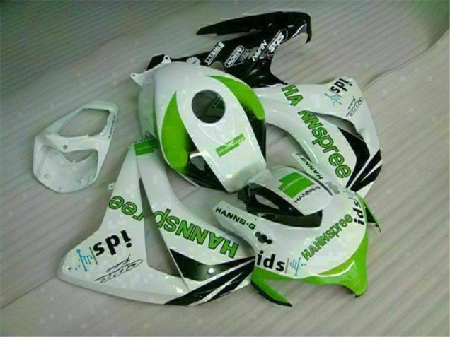Verde Branco Kits Completo Carenagem Moto Honda CBR 1000RR 08-11