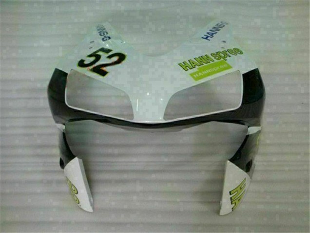 Verde Branco Preto Carenagem Moto Honda CBR 600RR 03-04 Verde Branco Preto Carenagem Moto Honda CBR 600RR 03-04