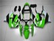 Verde Branco Preto Carenagem Moto Kawasaki ZX6R 00-02 Verde Branco Preto Carenagem Moto Kawasaki ZX6R 00-02