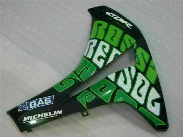 Verde Carenagem Moto Honda CBR 1000RR 08-11 Verde Carenagem Moto Honda CBR 1000RR 08-11