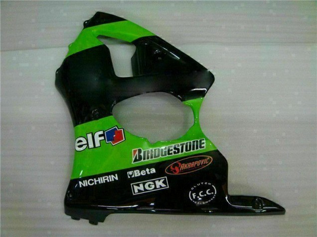 Verde Carenagem Moto Kawasaki ZX6R 00-02 Verde Carenagem Moto Kawasaki ZX6R 00-02
