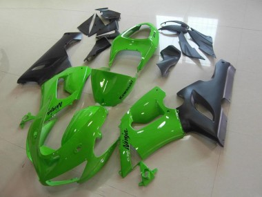 Verde Carenagem Moto Kawasaki ZX6R 05-06