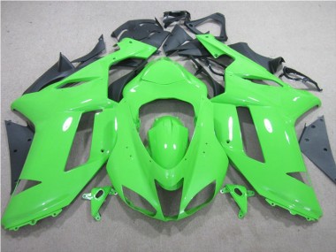 Verde Carenagem Moto Kawasaki ZX6R 07-08