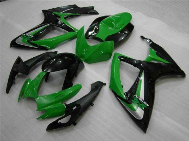 Verde Carenagem Moto Suzuki GSXR 600 / 750 K6 06-07 Verde Carenagem Moto Suzuki GSXR 600 / 750 K6 06-07