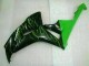 Verde Chama Preto Carenagem Moto Honda CBR 1000RR 06-07 Verde Chama Preto Carenagem Moto Honda CBR 1000RR 06-07