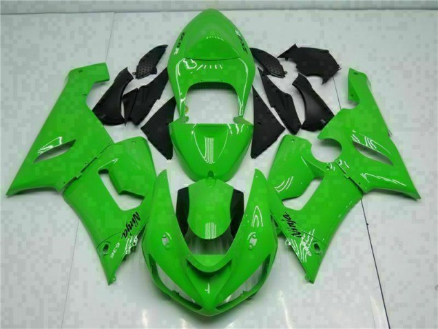 Verde Kit Carenagem Moto Kawasaki ZX6R 05-06