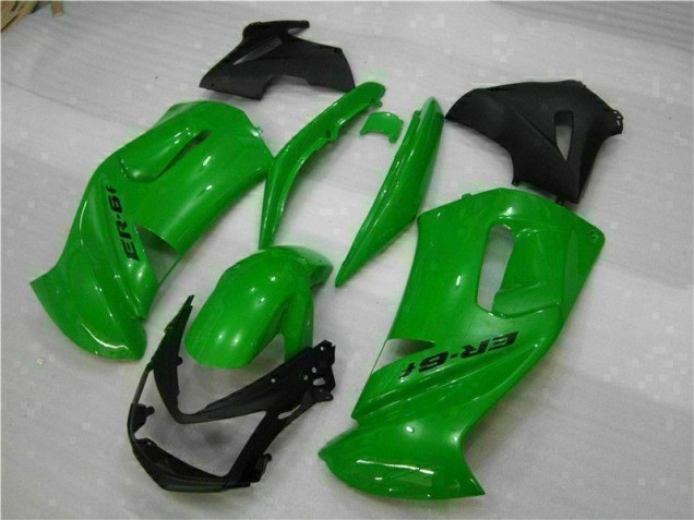 Verde Kits Carenagem Moto Kawasaki EX650 06-08 Verde Kits Carenagem Moto Kawasaki EX650 06-08