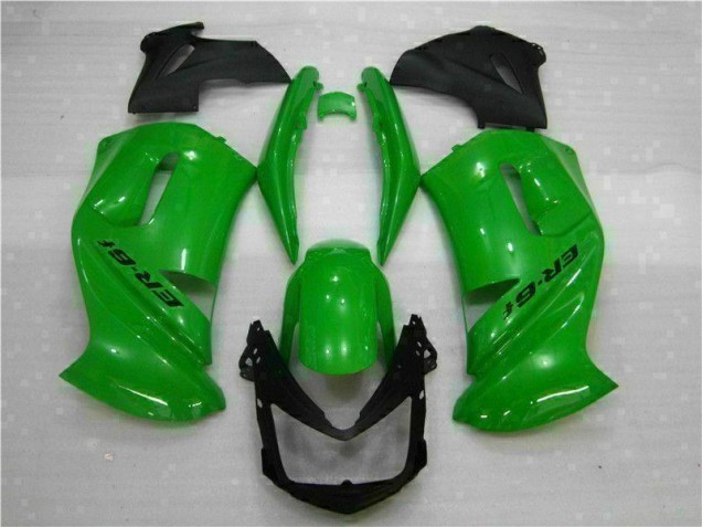Verde Kits Carenagem Moto Kawasaki EX650 06-08 Verde Kits Carenagem Moto Kawasaki EX650 06-08