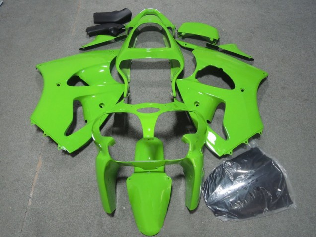 Verde Kits Carenagem Moto Kawasaki ZX6R 00-02 Verde Kits Carenagem Moto Kawasaki ZX6R 00-02