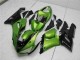 Verde Kits Carenagem Moto Kawasaki ZX6R 05-06 Verde Kits Carenagem Moto Kawasaki ZX6R 05-06