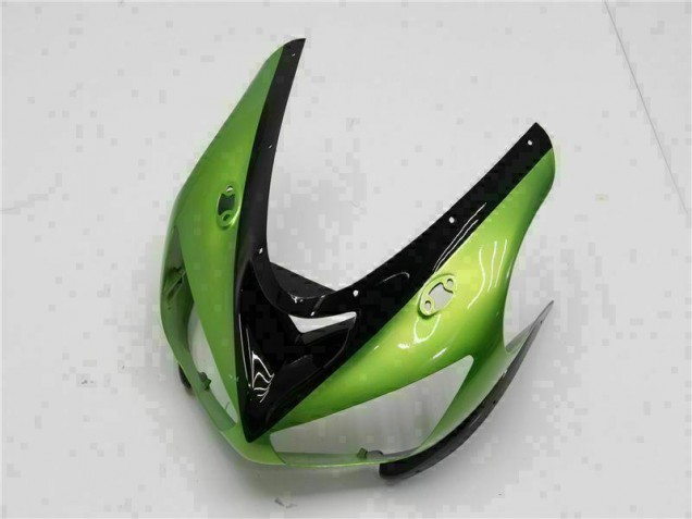 Verde Kits Carenagem Moto Kawasaki ZX6R 05-06 Verde Kits Carenagem Moto Kawasaki ZX6R 05-06