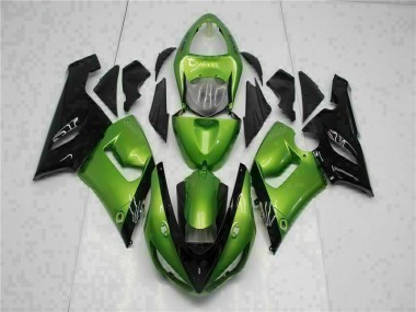 Verde Kits Carenagem Moto Kawasaki ZX6R 05-06