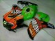 Verde Laranja Carenagem Moto Honda CBR 1000RR 08-11 Verde Laranja Carenagem Moto Honda CBR 1000RR 08-11