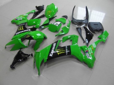Verde Monster 41 Carenagem Moto Kawasaki ZX10R 08-10