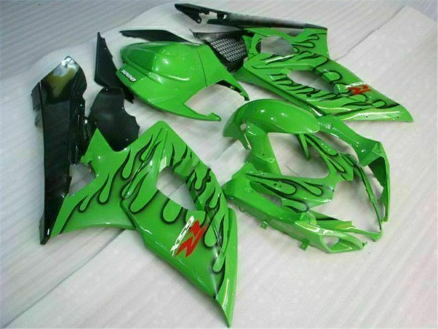 Verde Moto Plástico Suzuki GSXR 1000 K5 05-06 Verde Moto Plástico Suzuki GSXR 1000 K5 05-06