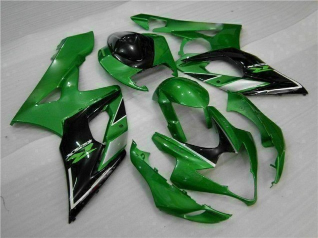 Verde Moto Plásticos Suzuki GSXR 1000 K5 05-06 Verde Moto Plásticos Suzuki GSXR 1000 K5 05-06