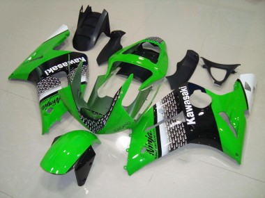 Verde Nakano Carenagem Moto Kawasaki ZX6R 03-04