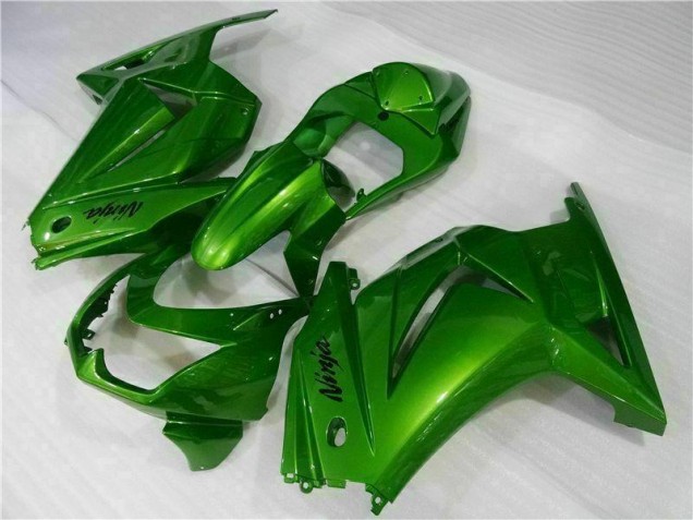 Verde Ninja Kit Carenagem Moto Kawasaki EX250 08-12 Verde Ninja Kit Carenagem Moto Kawasaki EX250 08-12