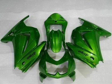 Verde Ninja Kit Carenagem Moto Kawasaki EX250 08-12