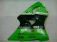 Verde Preto Abs Carenagem Moto Kawasaki ZX6R 00-02 Verde Preto Abs Carenagem Moto Kawasaki ZX6R 00-02