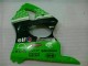 Verde Preto Abs Carenagem Moto Kawasaki ZX6R 00-02 Verde Preto Abs Carenagem Moto Kawasaki ZX6R 00-02