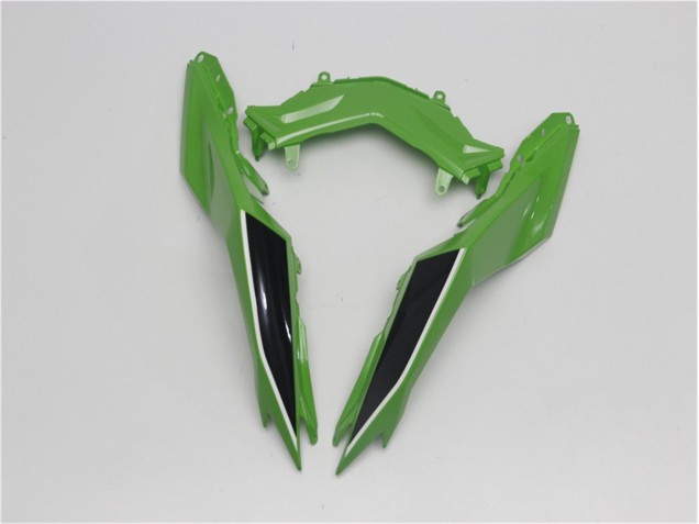 Verde Preto Abs Moto Plásticos Kawasaki EX300 13-16 Verde Preto Abs Moto Plásticos Kawasaki EX300 13-16
