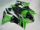 Verde Preto Abs Motocicleta Plástico Kawasaki ZX6R 09-12 Verde Preto Abs Motocicleta Plástico Kawasaki ZX6R 09-12