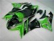 Verde Preto Abs Motocicleta Plástico Kawasaki ZX6R 09-12 Verde Preto Abs Motocicleta Plástico Kawasaki ZX6R 09-12