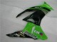 Verde Preto Abs Motocicleta Plástico Kawasaki ZX6R 09-12 Verde Preto Abs Motocicleta Plástico Kawasaki ZX6R 09-12
