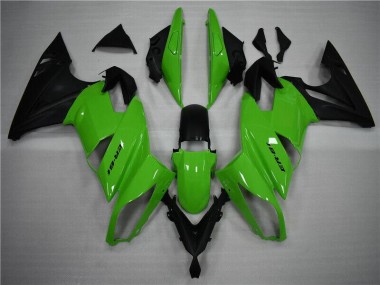 Verde Preto Abs Motocicleta Plásticos Kawasaki ZX10R 08-10