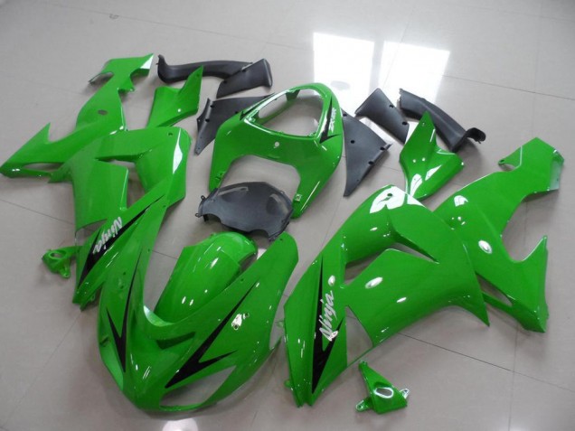 Verde Preto Arrow Carenagem Moto Kawasaki ZX10R 06-07 Verde Preto Arrow Carenagem Moto Kawasaki ZX10R 06-07