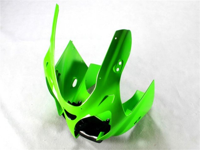 Verde Preto Branco Abs Kits Carenagem Moto Kawasaki ZX6R 00-02