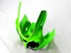 Verde Preto Branco Abs Kits Carenagem Moto Kawasaki ZX6R 00-02