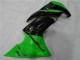 Verde Preto Carenagem Moto Kawasaki EX650 06-08 Verde Preto Carenagem Moto Kawasaki EX650 06-08