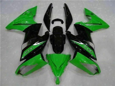 Verde Preto Carenagem Moto Kawasaki EX650 06-08
