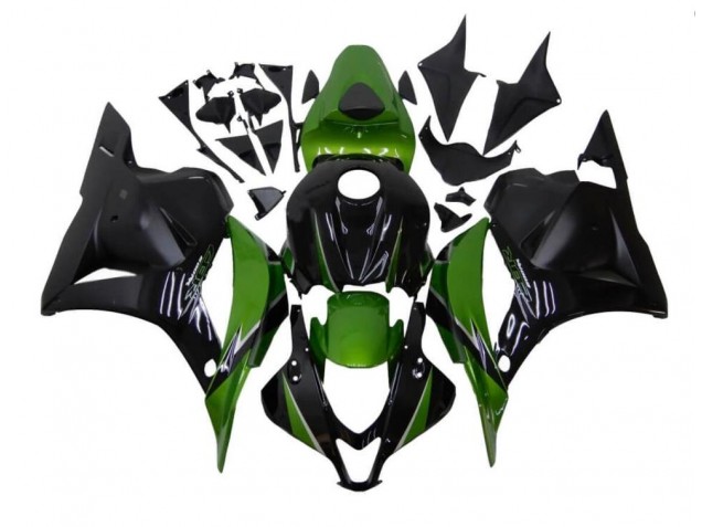 Verde Preto Carenagem Moto Kawasaki ZX10R 03-05 Verde Preto Carenagem Moto Kawasaki ZX10R 03-05