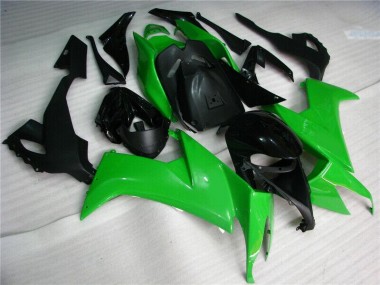 Verde Preto Carenagem Moto Kawasaki ZX10R 08-10