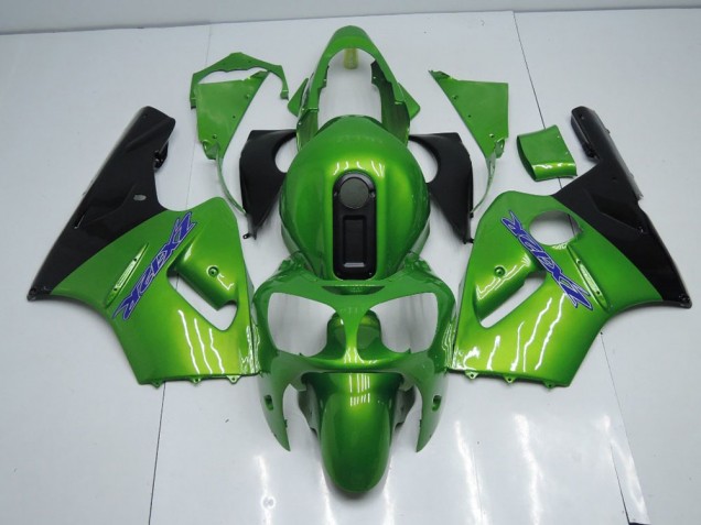 Verde & Preto Carenagem Moto Kawasaki ZX12R 00-01 Verde & Preto Carenagem Moto Kawasaki ZX12R 00-01