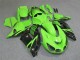 Verde Preto Carenagem Moto Kawasaki ZX14R ZZR 1400 06-11 Verde Preto Carenagem Moto Kawasaki ZX14R ZZR 1400 06-11
