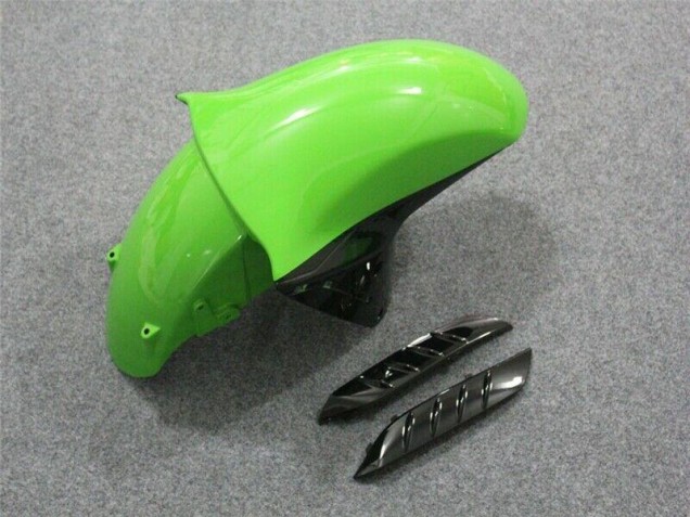 Verde Preto Carenagem Moto Kawasaki ZX14R ZZR 1400 06-11 Verde Preto Carenagem Moto Kawasaki ZX14R ZZR 1400 06-11