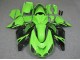 Verde Preto Carenagem Moto Kawasaki ZX14R ZZR 1400 06-11 Verde Preto Carenagem Moto Kawasaki ZX14R ZZR 1400 06-11