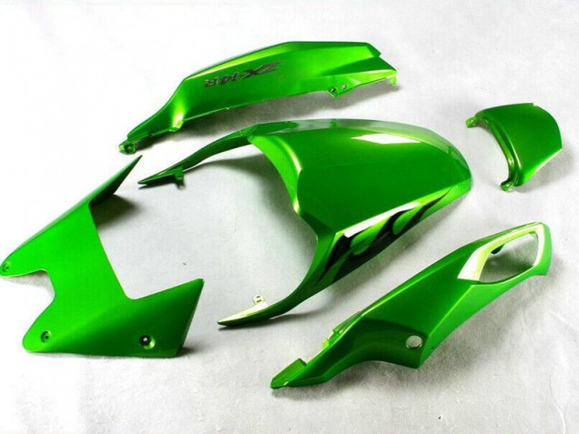 Verde Preto Carenagem Moto Kawasaki ZX14R ZZR 1400 12-21 Verde Preto Carenagem Moto Kawasaki ZX14R ZZR 1400 12-21