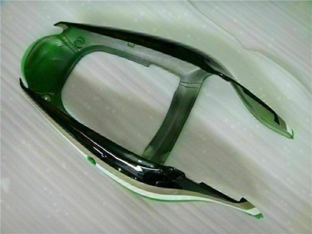 Verde Preto Carenagem Moto & Plástico Moto Kawasaki ZX6R 00-02 Verde Preto Carenagem Moto & Plástico Moto Kawasaki ZX6R 00-02