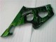Verde Preto Carenagem Moto Suzuki GSXR 1000 K3 03-04 Verde Preto Carenagem Moto Suzuki GSXR 1000 K3 03-04