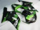 Verde Preto Carenagem Moto Suzuki GSXR 600 / 750 K1 K2 K3 01-03 Verde Preto Carenagem Moto Suzuki GSXR 600 / 750 K1 K2 K3 01-03